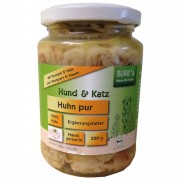 Bio Huhn Pur 320g Hund Nassfutter Burk