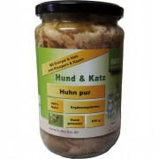 Bio Huhn Pur 630g Hund Nassfutter Burk