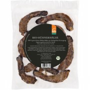 Bio Hühnerhälse getrocknet 160g Hund Snack defu