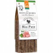 Feine Stängelchen Bio Pute 125g  Hund Snack defu