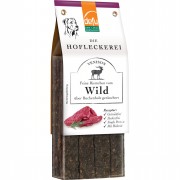 Feine Riemchen Wild NICHT BIO 125g  Hund Snack defu