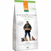 Adult Bio Geflügel 3kg Ohne glutenhaltiges Getreide Katze Trockenfutter defu