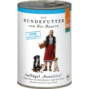 Bio Geflügel Sensitiv 400g Hund Nassfutter defu