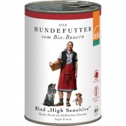 Bio Rind High Sensitive 410g Hund Nassfutter defu