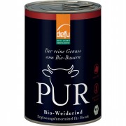 Bio Weiderind PUR 400g Hund Nassfutter defu