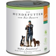 Bio Huhn Sensitive 820g Hund Nassfutter defu