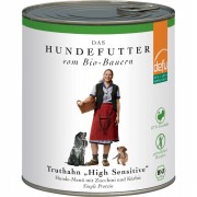 Bio Truthahn High Sensitive 820g Hund Nassfutter defu