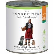 Bio Huhn High Sensitive 820g Hund Nassfutter defu