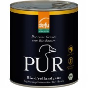 Bio-Freilandgans PUR 800g Hund Nassfutter defu