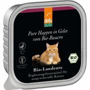 Bio Landente in Gelee Ergänzungsfutter 100g Katze Nassfutter defu