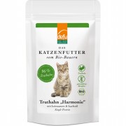 Bio Truthahn 85g Getreidefrei Rezeptur Katze Nassfutter defu