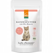 Bio Lachs 85g Getreidefrei Rezeptur Katze Nassfutter defu