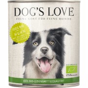 Bio Huhn mit Buchweizen Sellerie Basilikum 800g Hund Nassfutter Dog