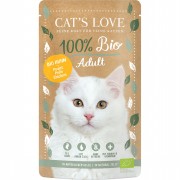 Bio Huhn Adult 100g Katze Nassfutter Cat