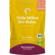 Bio Huhn mit Kamut und Karotte 100g laktosefrei Katze Nassfutter Herrmann