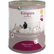 100% Känguru NICHT BIO 800g Hund Nassfutter Herrmann