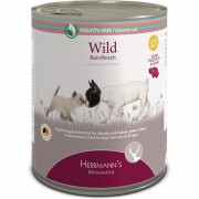 100% Wild NICHT BIO 800g Hund Nassfutter Herrmann