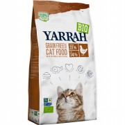 Bio Adult Huhn und Fisch (MSC) getreidefrei  800g Katze Trockenfutter Yarrah