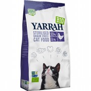 Bio Adult sterilisierte Katzen getreidefrei 700g Katze Trockenfutter Yarrah