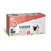 Bio Multi-Pack für Katzen Pate Bio Lachs Katze Nassfutter Yarrah