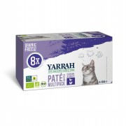 Bio Multi-Pack für Katzen Pate Bio Huhn&Truthahn Katze Nassfutter Yarrah