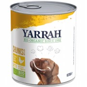 Bio Bröckchen mit Huhn 820g Hund Nassfutter Yarrah