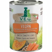 VEGAN Kürbis Karotte Kichererbse 400g NICHT BIO Hund Nassfutter V.E.G.