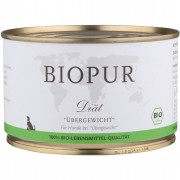 Übergewicht (Bio) 400g Hund Nassfutter Biopur