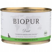 Nieren-Erkrankungen (Bio) 400g Hund Nassfutter Biopur