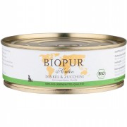 Bio Huhn Dinkel & Zucchini 200g Hund Nassfutter Biopur