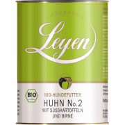 Bio Huhn No. 2 mit Süßkartoffel Birne 400g Dose Hund Nassfutter Leyen