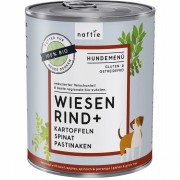 Bio Wiesen Rind+ 800g Hund Nassfutter Naftie