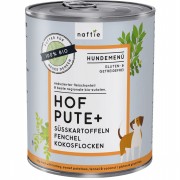 Bio Hof Pute+ 800g Hund Nassfutter Naftie