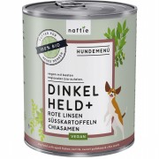 Bio Dinkel Held+ 800g Hund Nassfutter Naftie