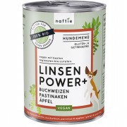 Bio Linsen Power+ 400g Hund Nassfutter Naftie