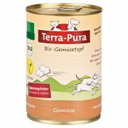 Bio Gemüsetopf 380g Hund Nassfutter Terra-Pura