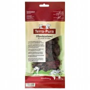 Pferdesalami in Scheiben 100g NICHT BIO Hund Snack Terra-Pura