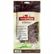 Wildsalami in Scheiben 250g NICHT BIO Hund Snack Terra-Pura