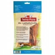 Bio Lachsabschnitte getrocknet 200g Hund Snack Terra-Pura