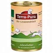 Bio Linsenmahlzeit 350g (Vegan) Hund Nassfutter Terra-Pura