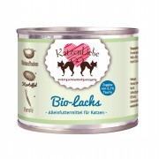 Bio Lachs mit Kartoffeln Karotten 200g Katze Nassfutter Katzenliebe